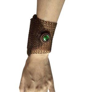 Sarah Cavender Metalworks Copper Mesh Wrap Cuff